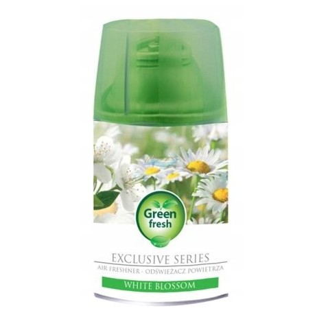 Wkład Green Fresh - RUMIANEK White Blossom (zamiennik Air Wick) spray 250ml