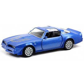 Samochód zabawkowy Pontiac Firebird 1978 niebieski, model 