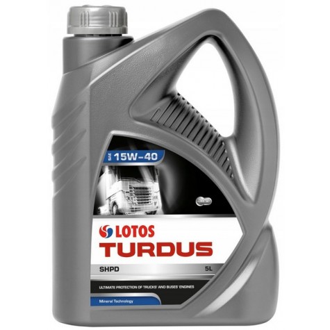 Olej silnikowy Lotos Turdus 15w40 API CI-4/CH-4 5l