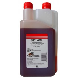 Olej Stil-Oil dwusuwowy czerwony z dozownikiem półsyntetyczny 1L