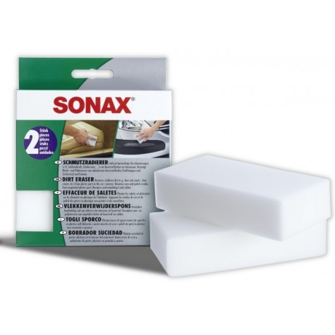 SONAX Gąbka czyszcząca do uporczywych plam 2 sztuki