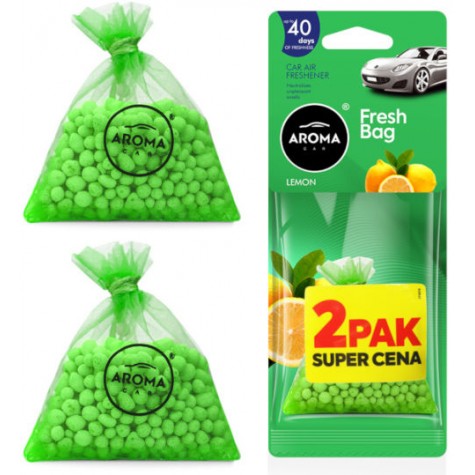 Aroma Car Fresh Bag Woreczek Zapachowy Lemon 2pak