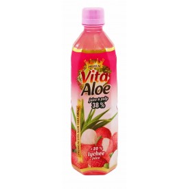 Napój Aloesowy Premium Vita Aloe Z Liczi Sok 500ml