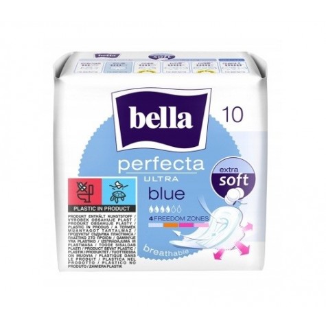 Bella Podpaski Perfecta Ultra Blue 10 Sztuk