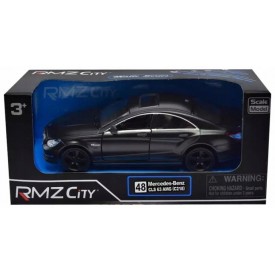 Zabawka, samochód Mercedes-Benz CLS 63 AMG czarny, RMZ City