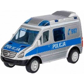 Policja kolekcja pojazdy ratunkowe, Daffi, model, zabawka