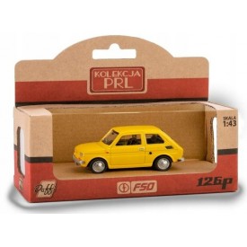 Kolekcja samochody PRL-u Fiat 126p maluch, różne kolory