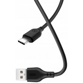 Kabel USB typu C, do ładowania, transmisja danych, XO 2,1A 1m