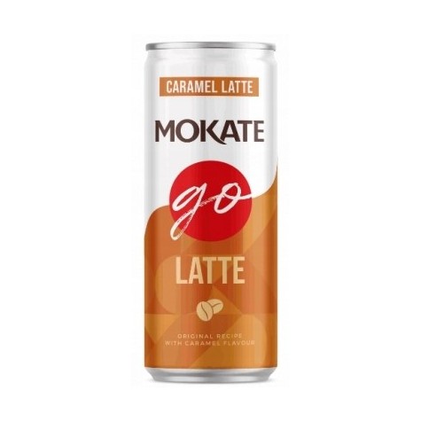 Mokate Go Latte Caramel napój kawowy w puszce 250 ml