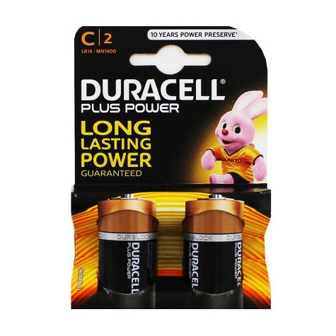 Baterie Duracell Plus Power C LR14 MN1400 2szt.