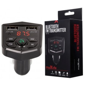 Transmitter MaXlife FM Radio MP3 Bluetooth 2xUSB 3.1A do muzyki i rozmów