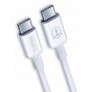 KABEL USB-C - USB-C T-Phox Glary 3A 60W BIAŁY 1M