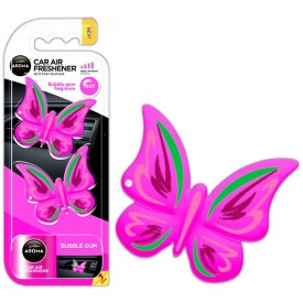 Aroma Car BUTTERFLY Motyle Bubble Gum