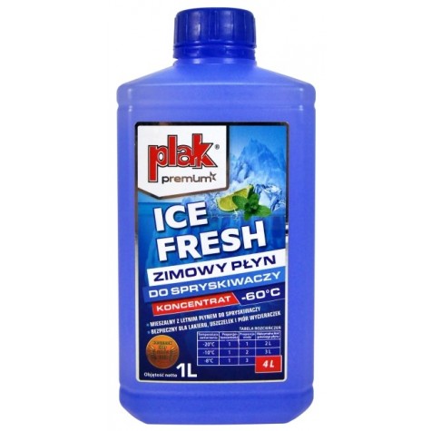 Plak ICE FRESH zimowy płyn -60°C koncentrat 1L