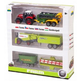 Zestaw maszyn rolniczych Dromader 5 elementów z serii farma prezent dla dziecka
