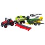 Zestaw traktor z maszynami rolniczymi Dromader dla dziecka na prezent