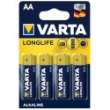 VARTA Longlife baterie LR6 LR06 AA 4szt. bateria
