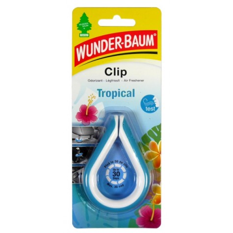 WUNDER-BAUM CLIP Zapach Tropical odświeżacz klips