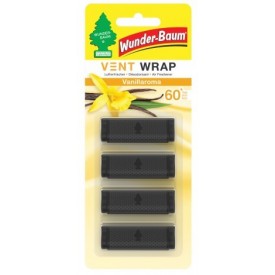 WUNDER-BAUM - Vent Wrap Vanilla 4szt Zapach Wanilla