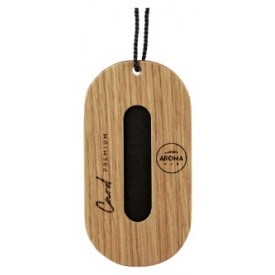 Zawieszka Premium Wooden Hanging Card Black Aroma do Samochodu
