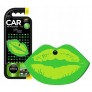 Aroma Car LIPS FANCY GREEN Polimer usta odświeżacz