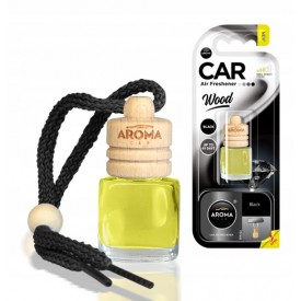 Aroma Car Wood BLACK zawieszka odświeżacz zapach