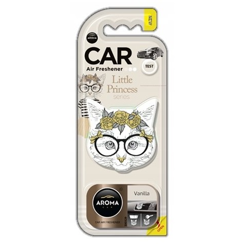 Aroma Car CAT LITTLE PRINCESS VANILLA waniliowy zapach