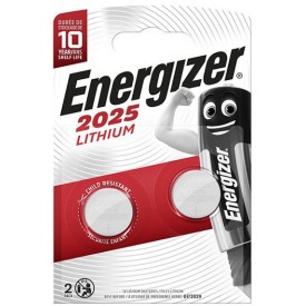 2 x specjalistyczna bateria litowa Energizer CR 2025 3V