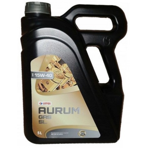 Olej silnikowy Lotos Aurum GAS SL 15W40 5l