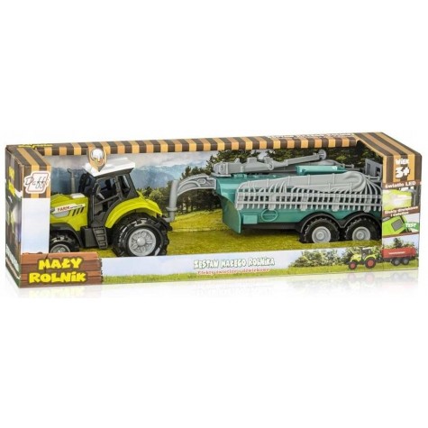 Traktor z opryskiwaczem, zestaw małego rolnika, zabawka DAFFI