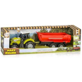 Traktor z wywrotką, zabawka, zestaw małego rolnika DAFFI K-539