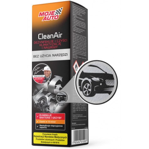 Moje Auto CleanAir Odśwież klimatyzację i nawiewy Black 19-595