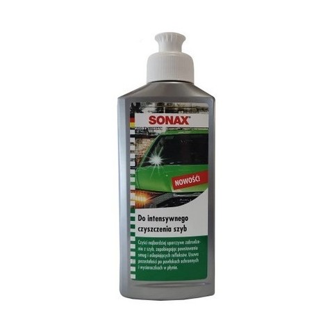 Sonax politura do intensywnego czyszczenia szyb 250 ml